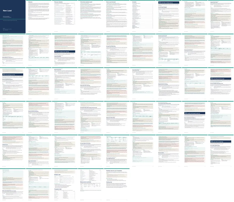 Every page of New Lead at a glance